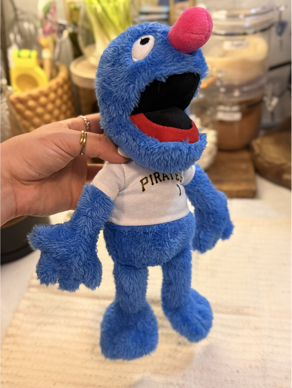 Pittsburgh Pirates MLB 12" Grover Sesame Street Plush